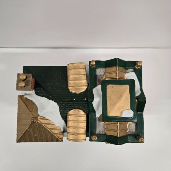 LEMAX Firehouse No. 9 2004 Lighted House w/ Box & Cord Retired 2006 Village - Picture 10 of 16